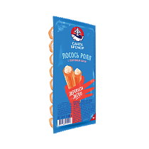 Salmon sticks "Salmon roll" imitation with cheese pasteurized chilled 180 g